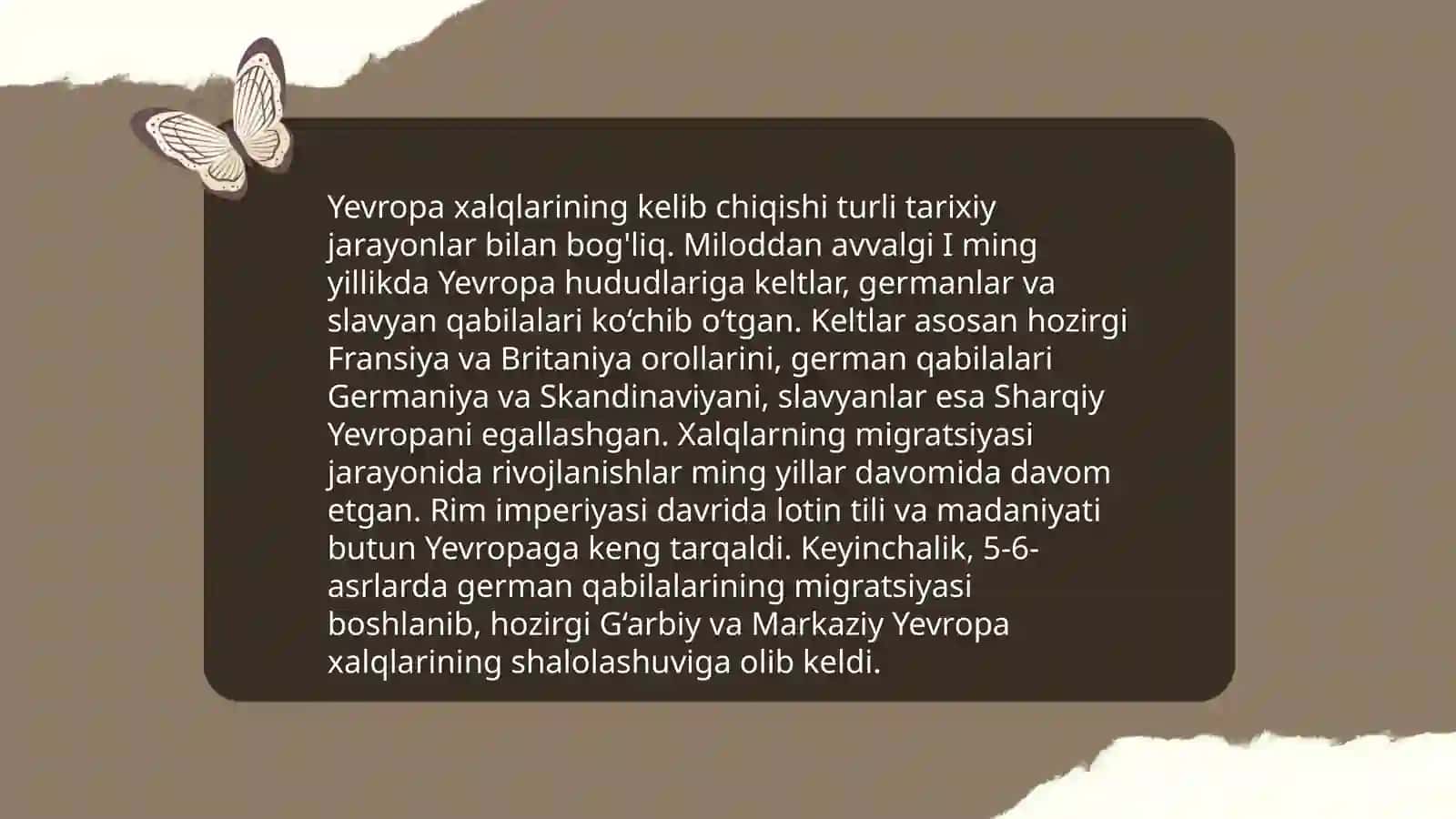 Yevropa xalqlari etnologiyasi 3