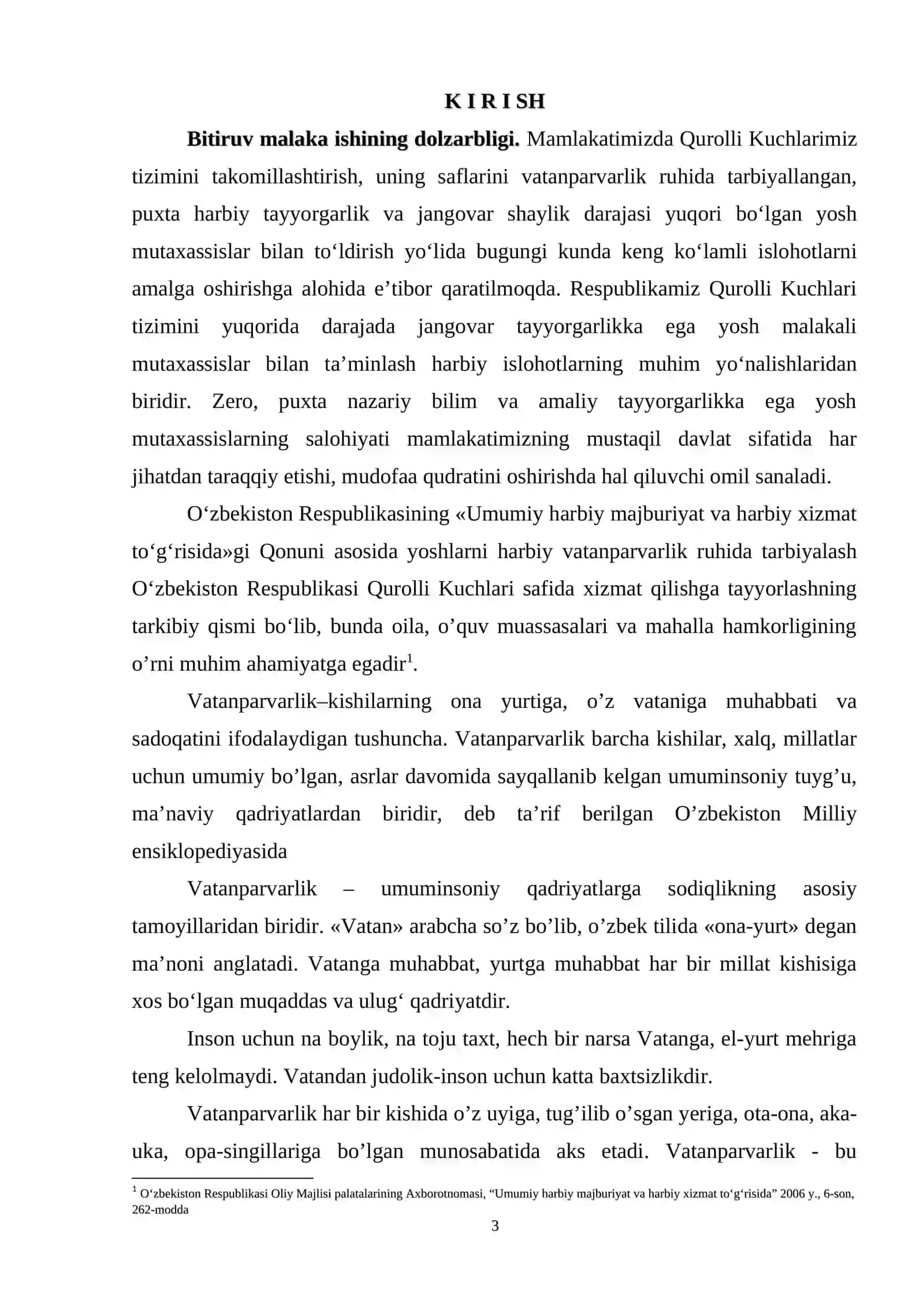Yoshlarni harbiy vatanparvarlik ruhida tarbiyalashning ijtimoiy psixologik xususiyatlari 3