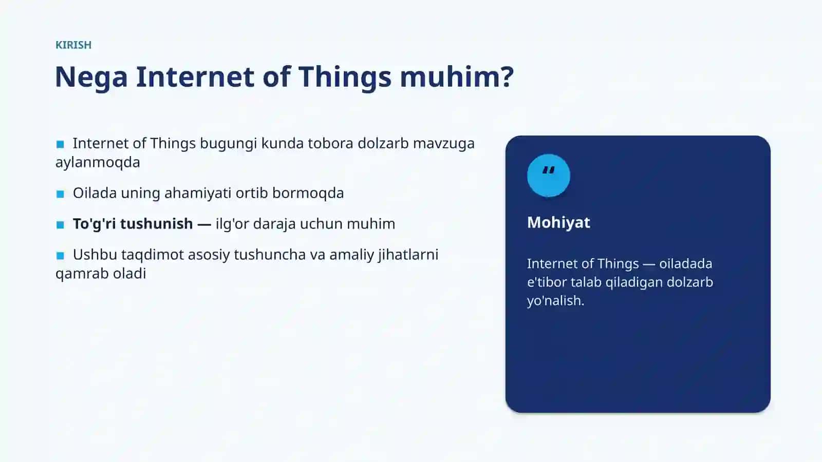 Internet of Things Metodlari va Usullari 3