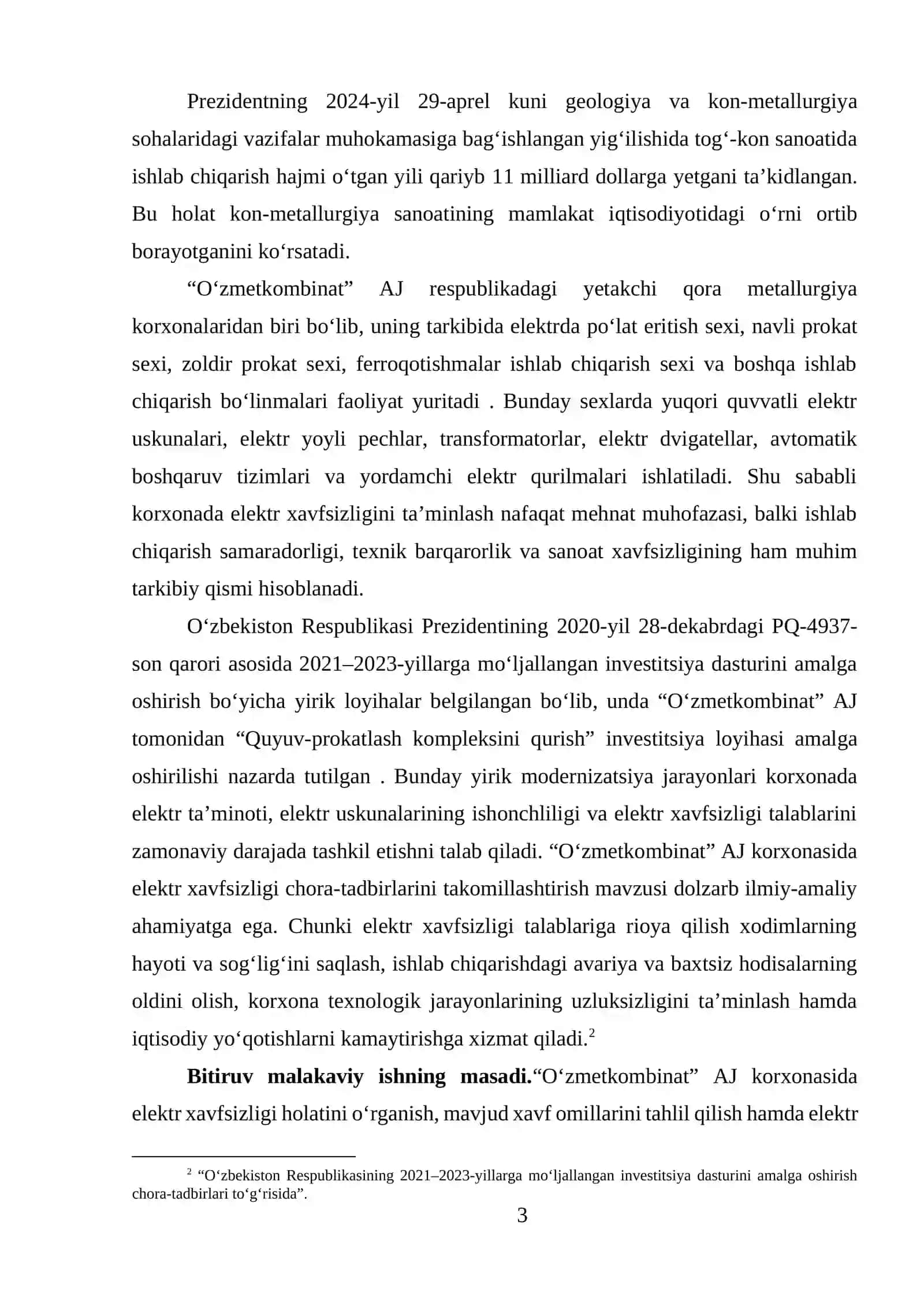 Elektr xavfsizligi chora tadbirlarini takomillashtirish 3