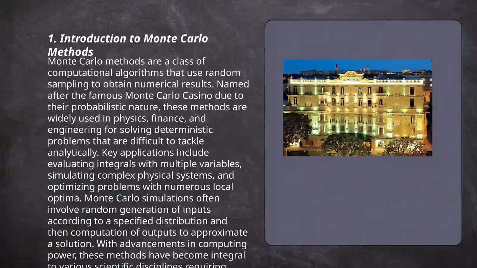 Monto carlo 3
