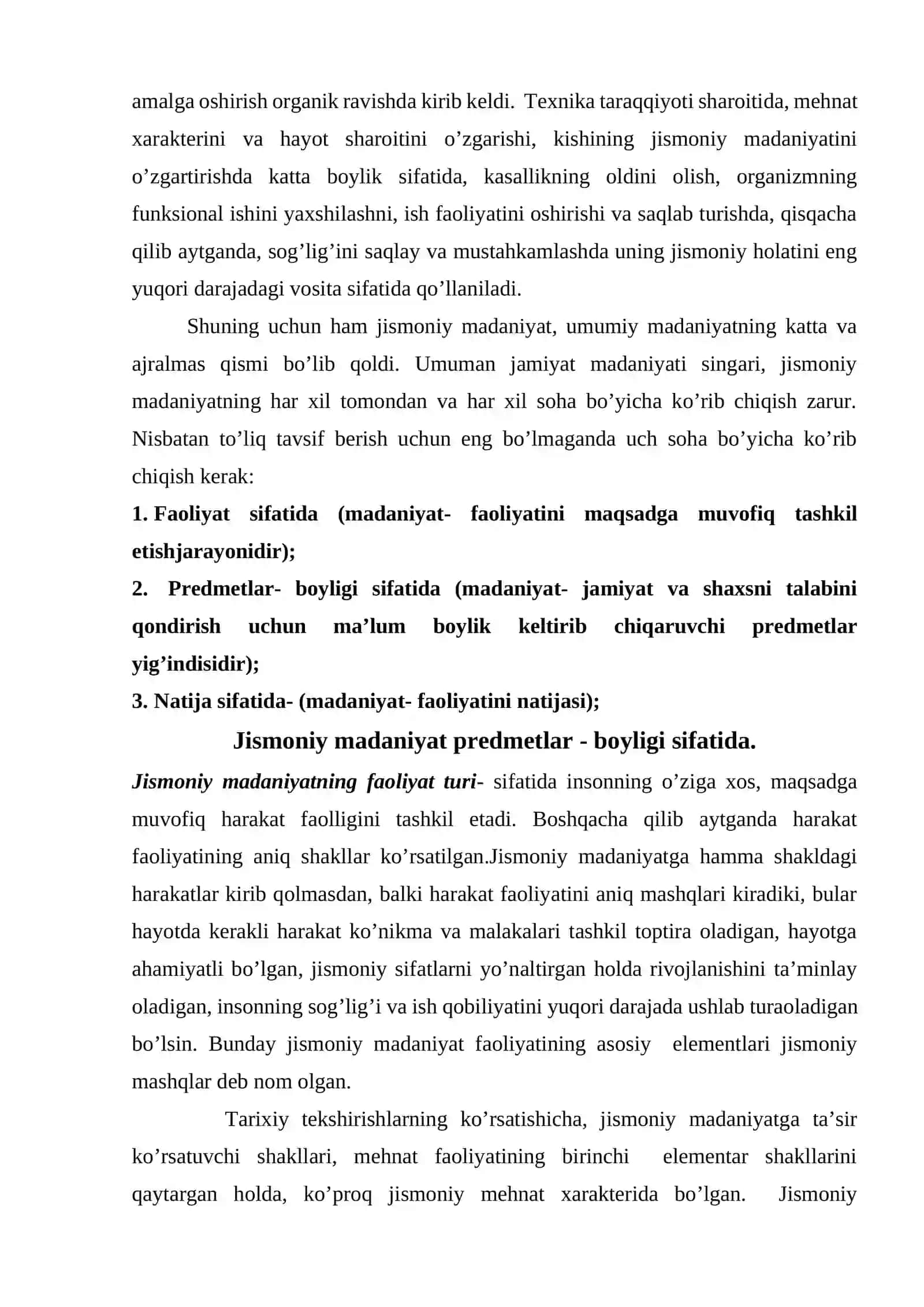 Jismoniy madaniyat nazariyasi fani haqida 3