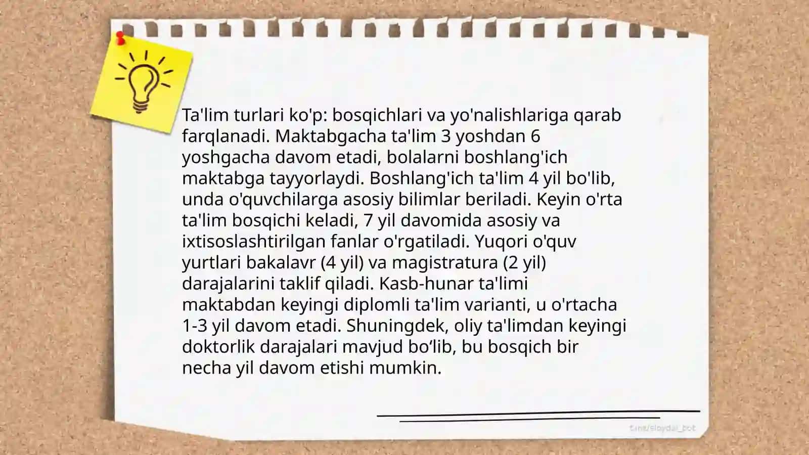 Ta'lim Turlari va Ta'limni Tashkil Etish Shakllari 3