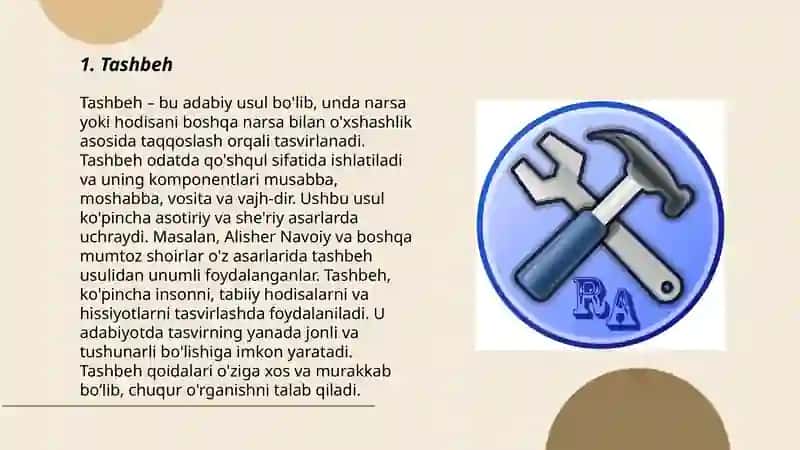 Badiiy tasvir vositalari 3