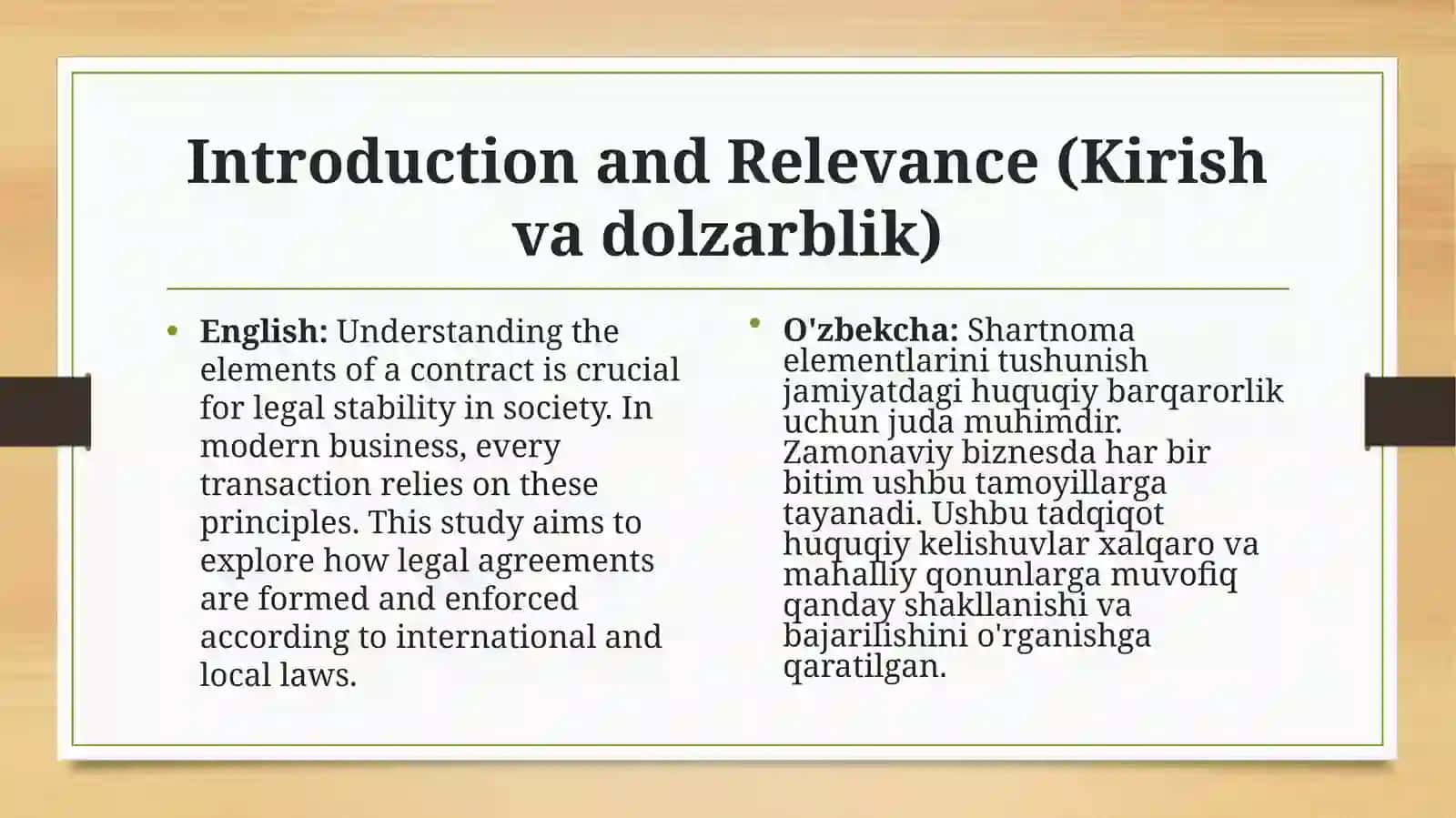 Elements of a Contract 3