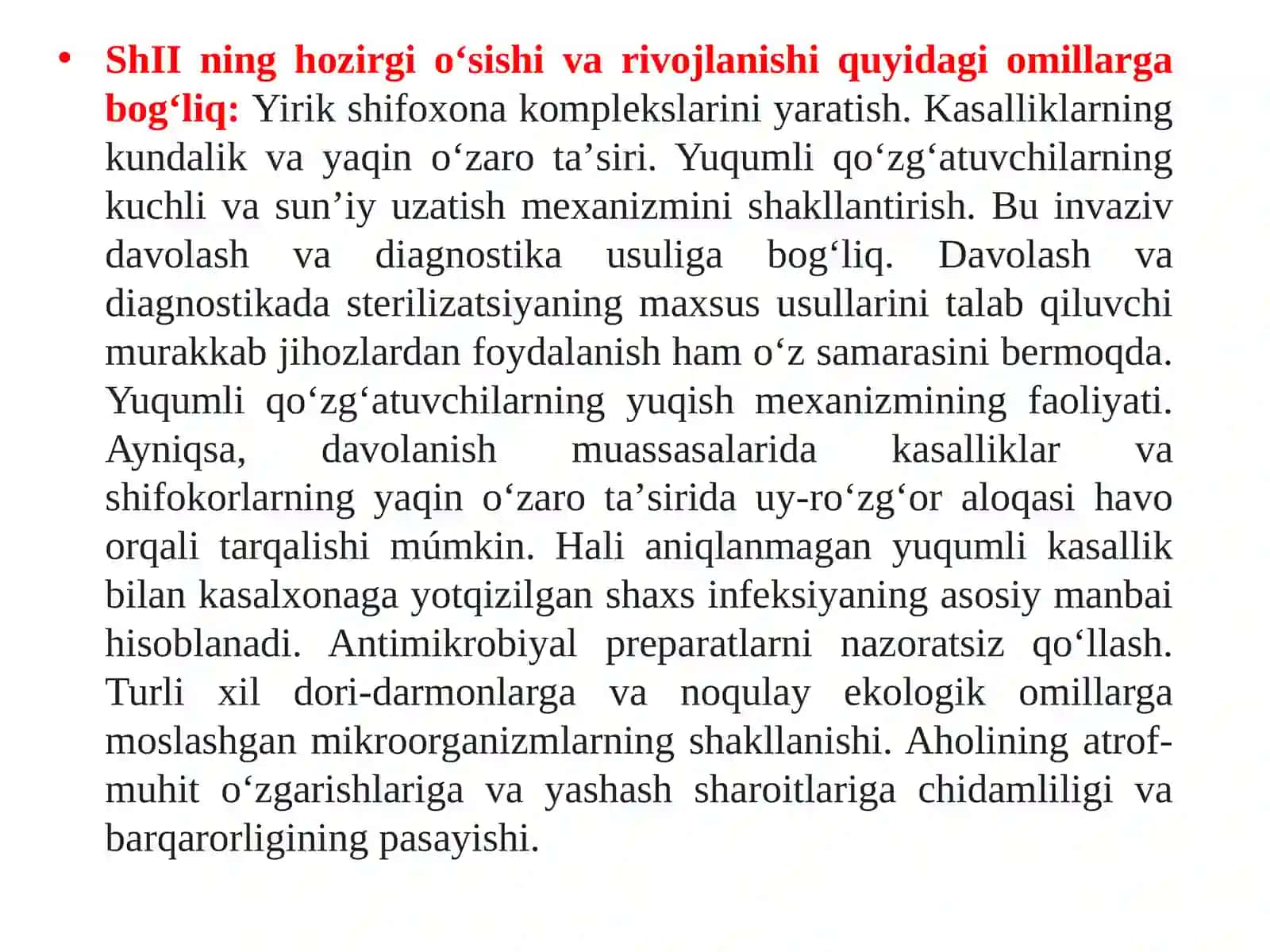 gospital infeksiyalar manbai, tarqalish yo'llari 3