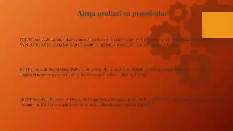 Mezbon Aloqa Asoslari 3