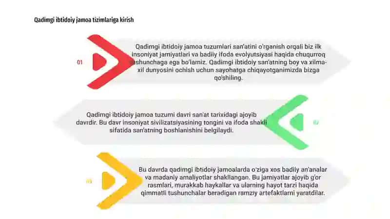 Qadimgi ibtidoiy jamoa tuzumi davri 3