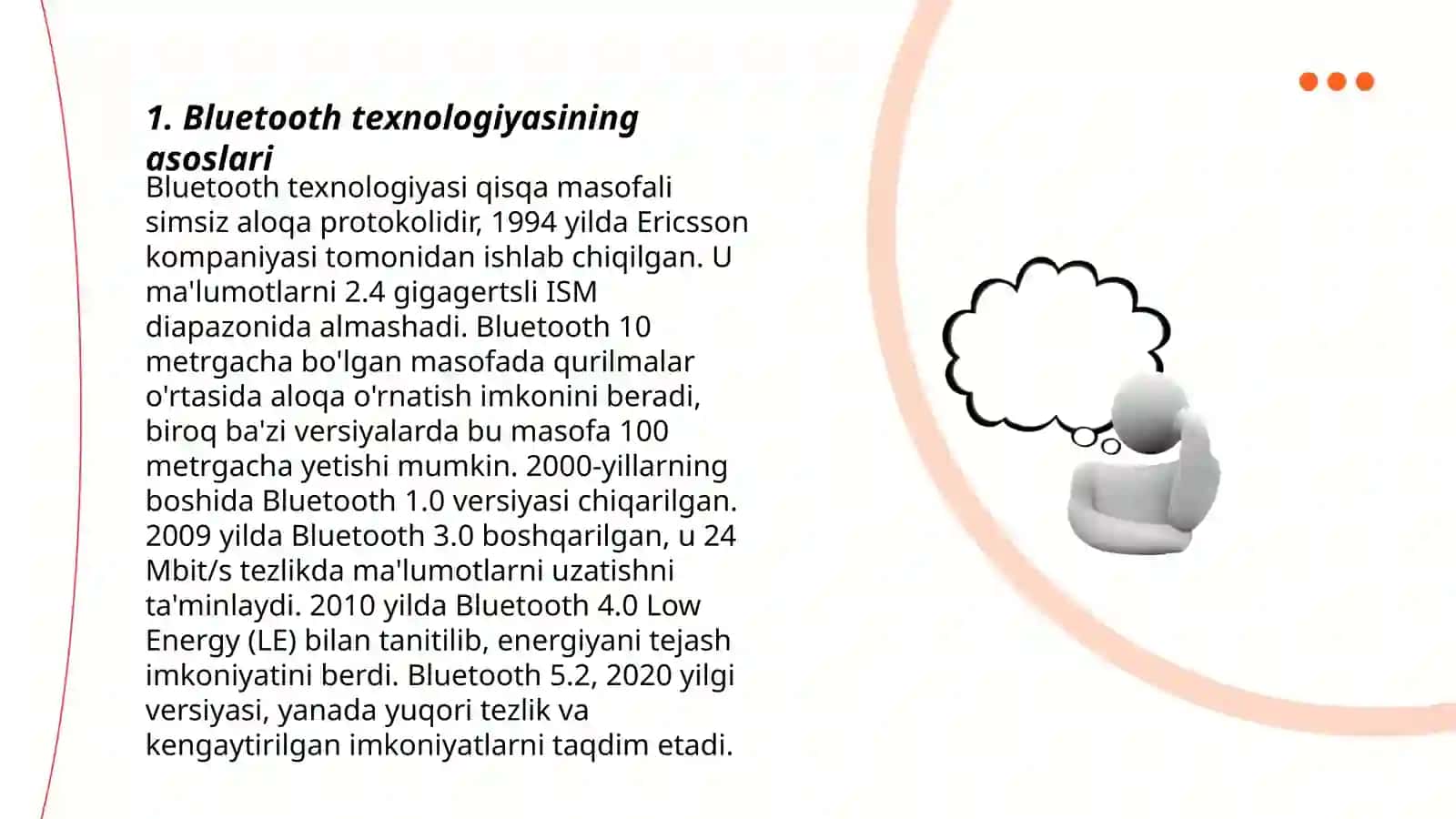 Bluetooth texnologiyasining asoslari 3