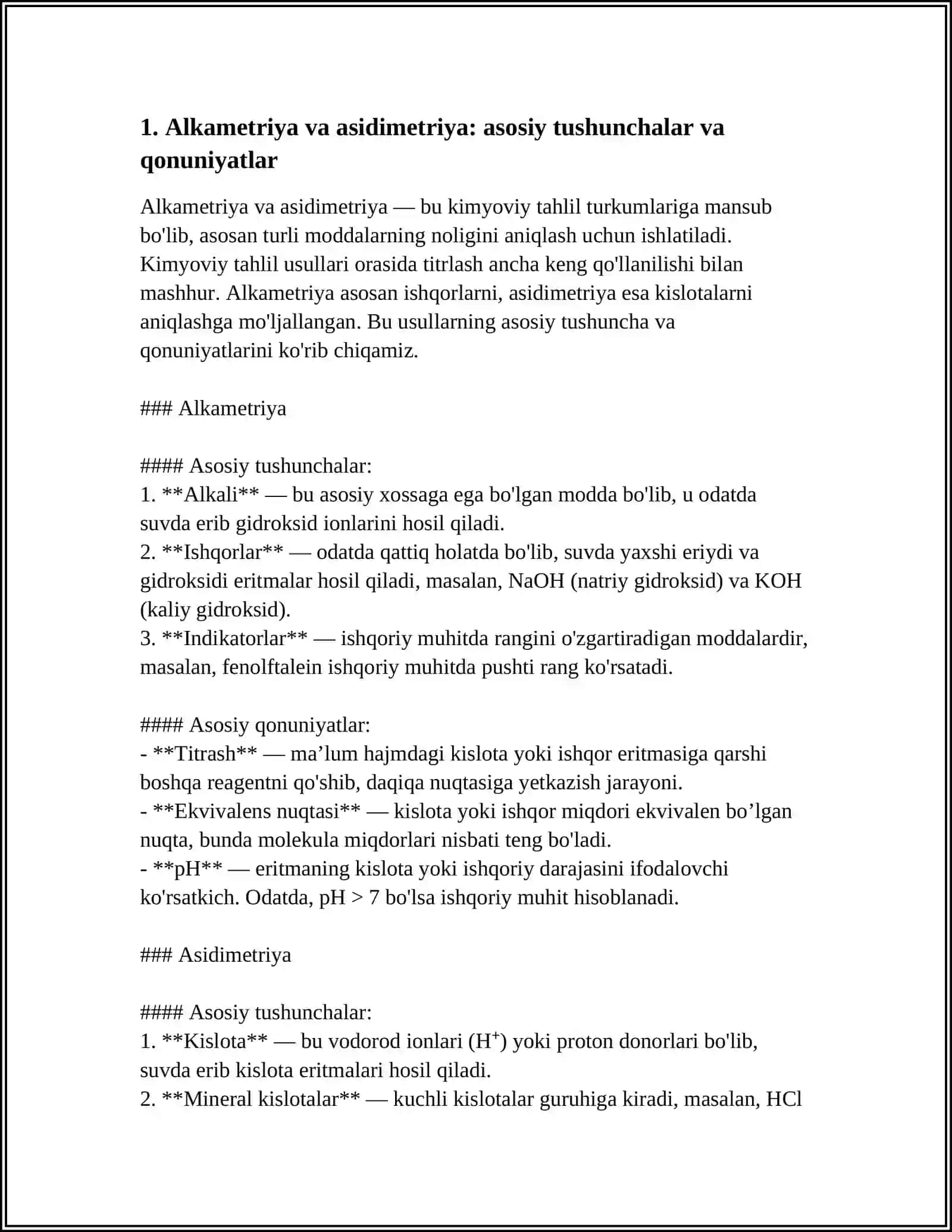 ALKAMETRIYA VA ASIDIMETRIYA. TIBBIYOTDAGI AHAMIYAT 3