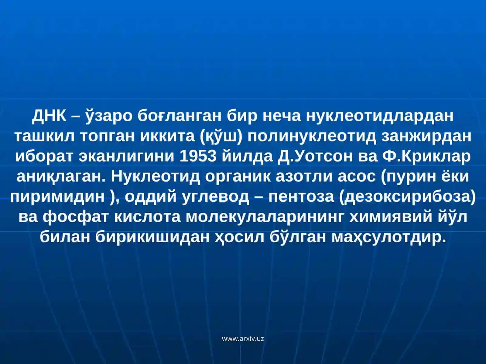 Нуќлеин кислоталар 3