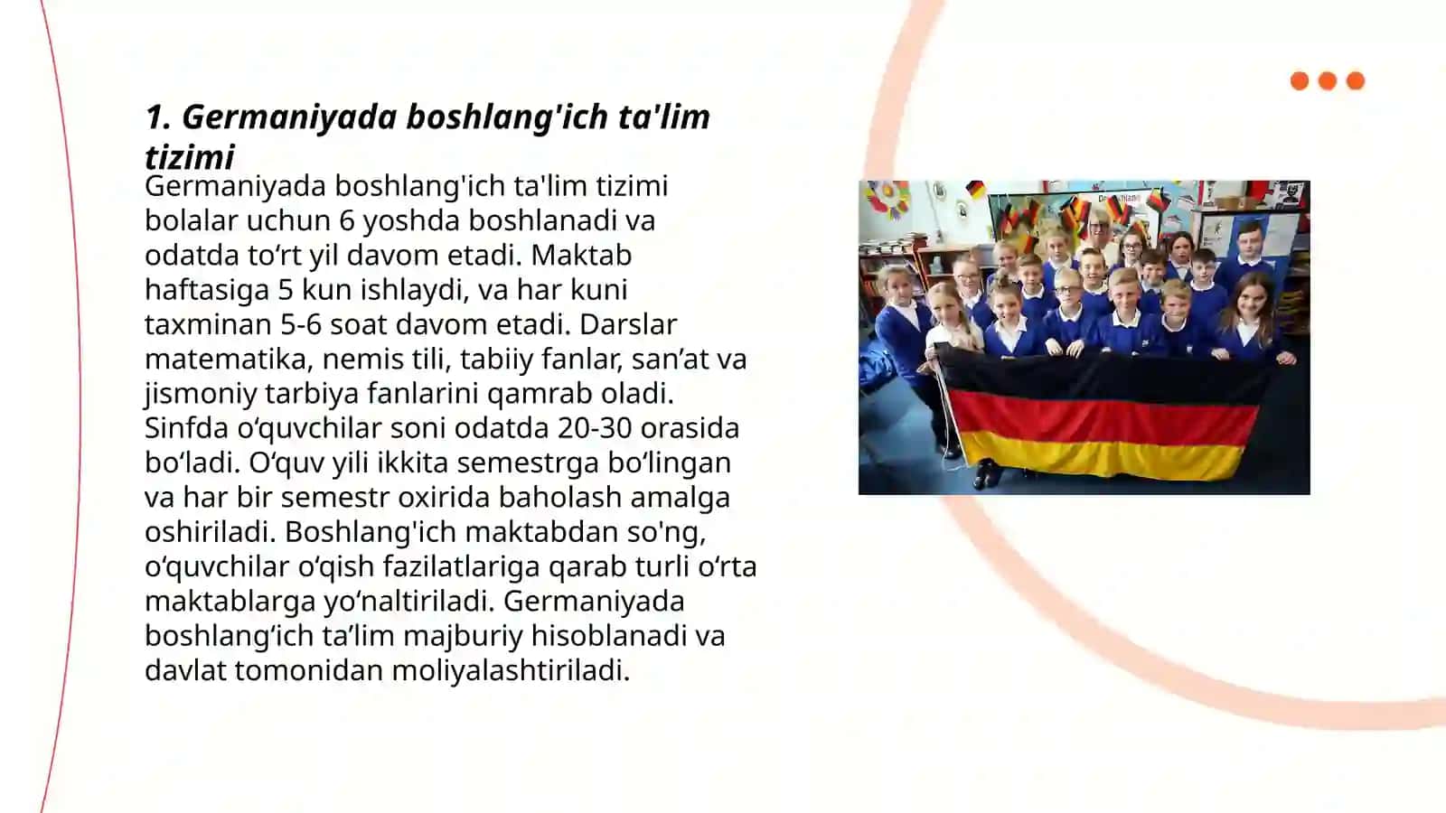 Germaniyada boshlang'ich ta'lim 3