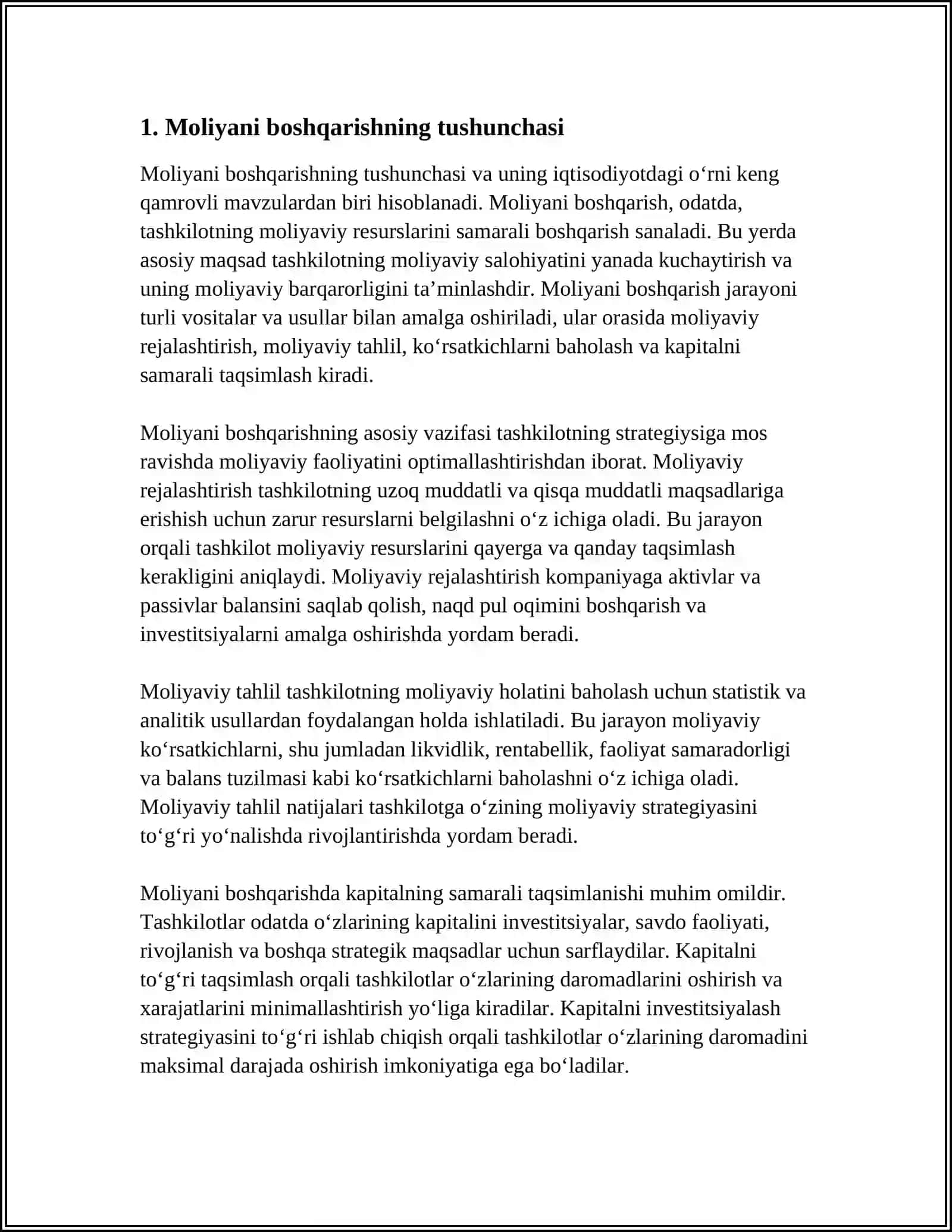 MOLYANI BOSHQARISHNING MOHIYATI ZARULIGI VA AHAMIYATI 3