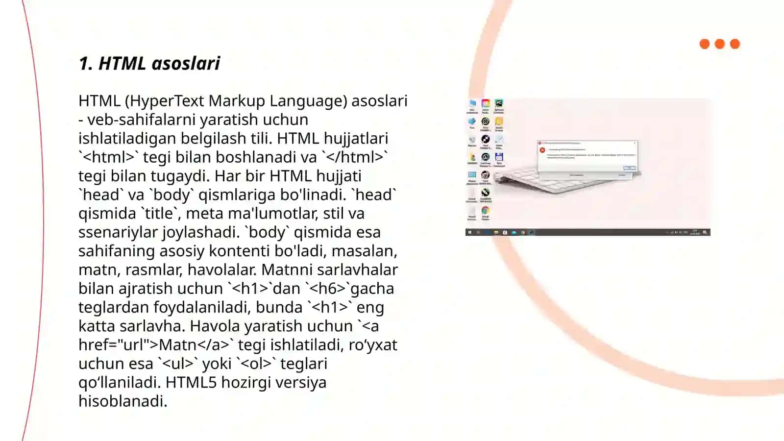 Web saytlar yaratishga yo'naltirilgan dasturiy ta'minotlar 3