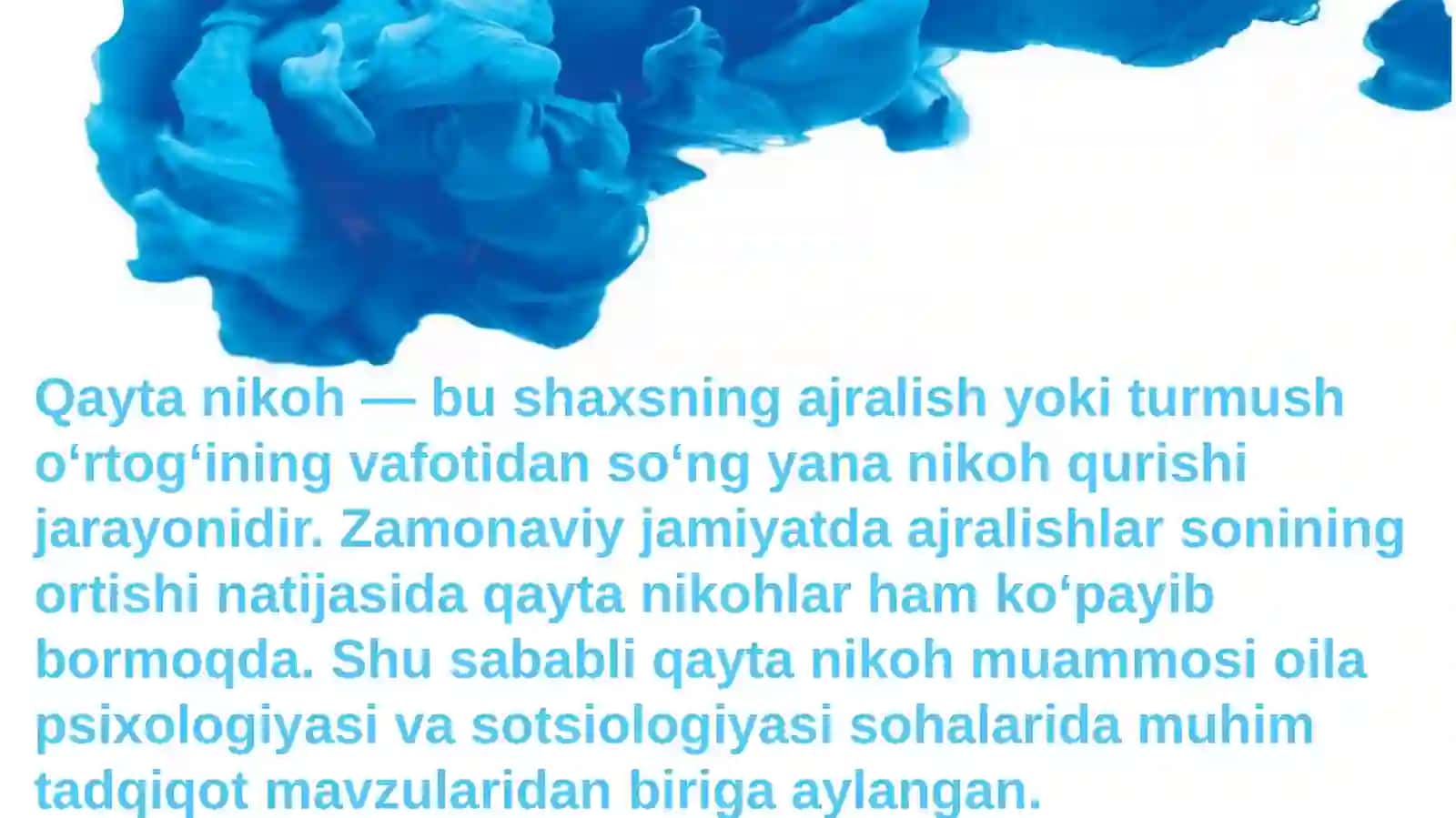 Qayta nikoh va unda shaxslararo munosabatlar 3