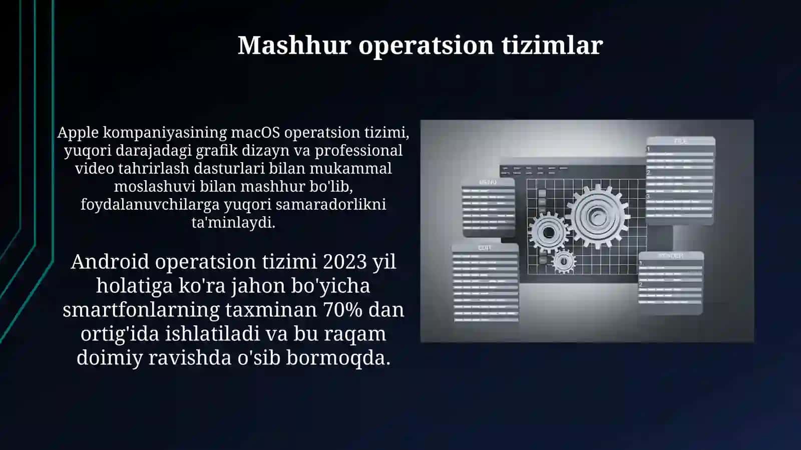 Operatsion tizimlar haqida 3