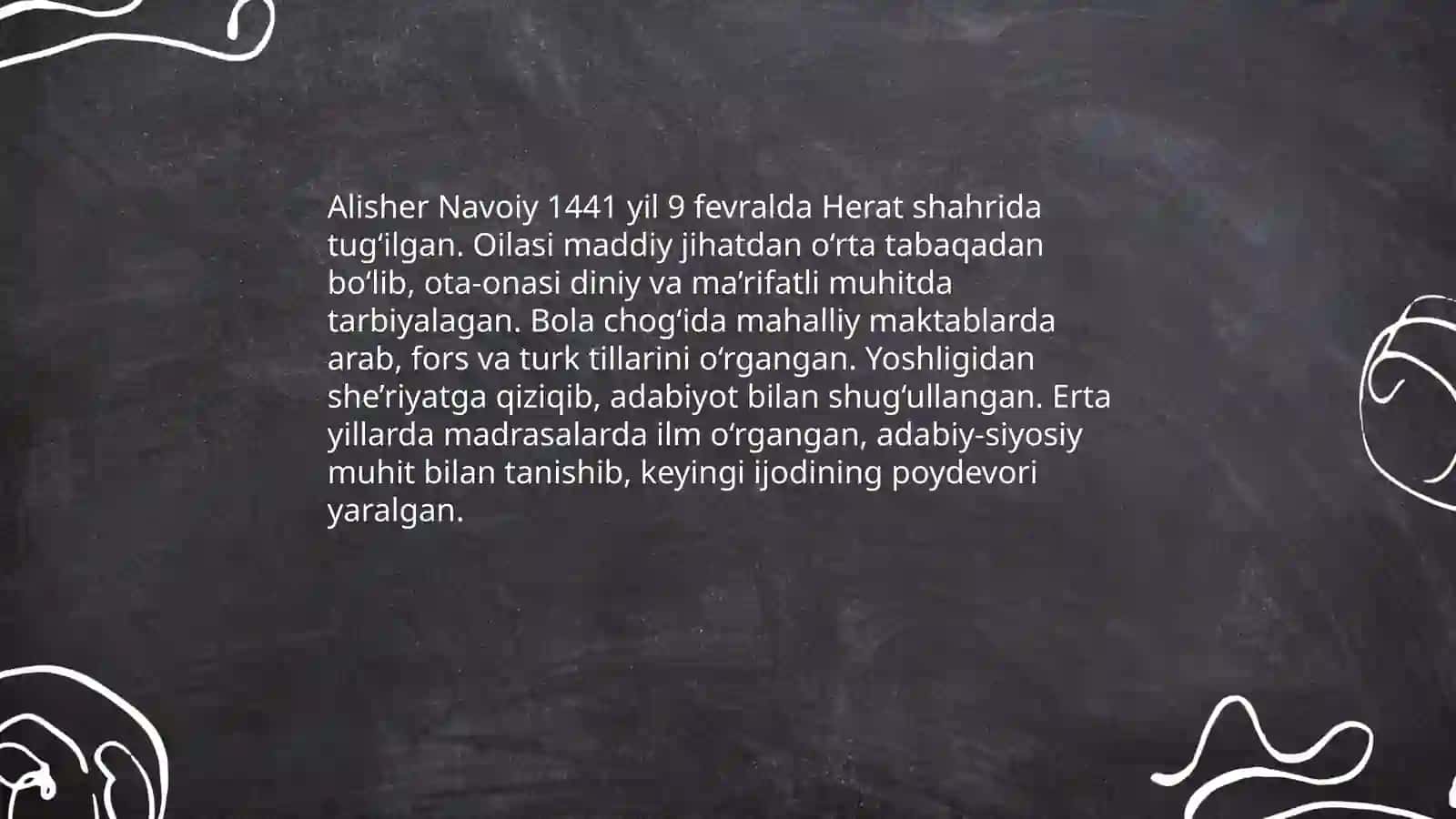 Alisher Navoiy hayoti va ijodi. Farhod va Shirin dostoni 3