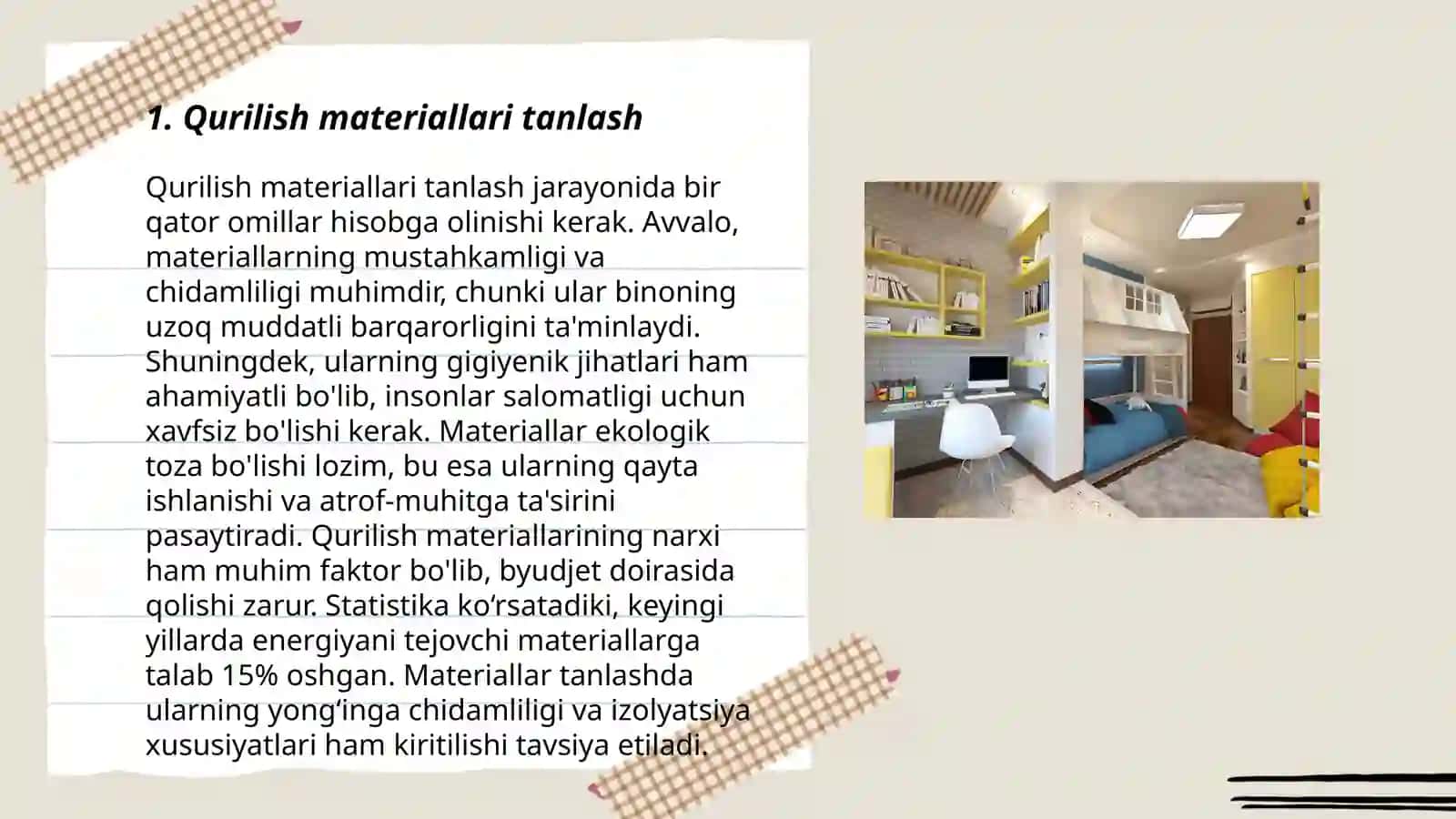 Qurilish va qurilish loyihalari 3