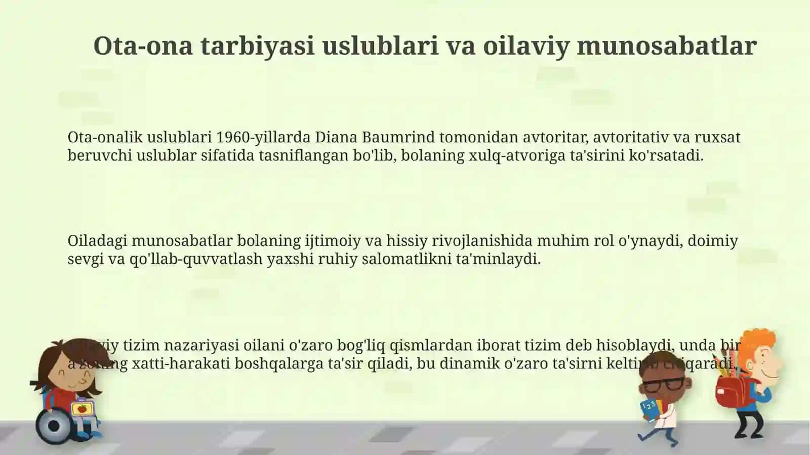 Oila tarbiyasi 3