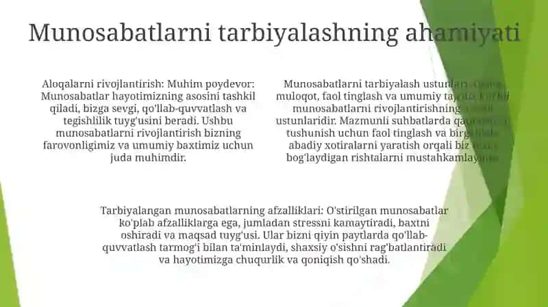 Oila Tarbiya Òchoĝi 3