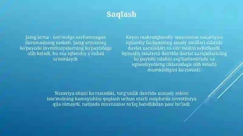 Keysning Makroiqtisodiy Muvozanat Nazaryasi 3