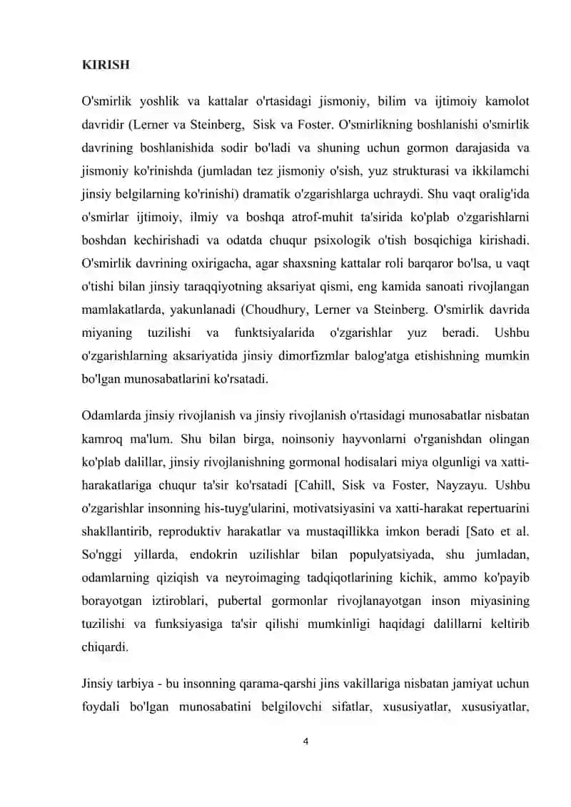 O'smirlik davrida jinsiy identifikatsiya va jinsiy xatti-harakatlar 3