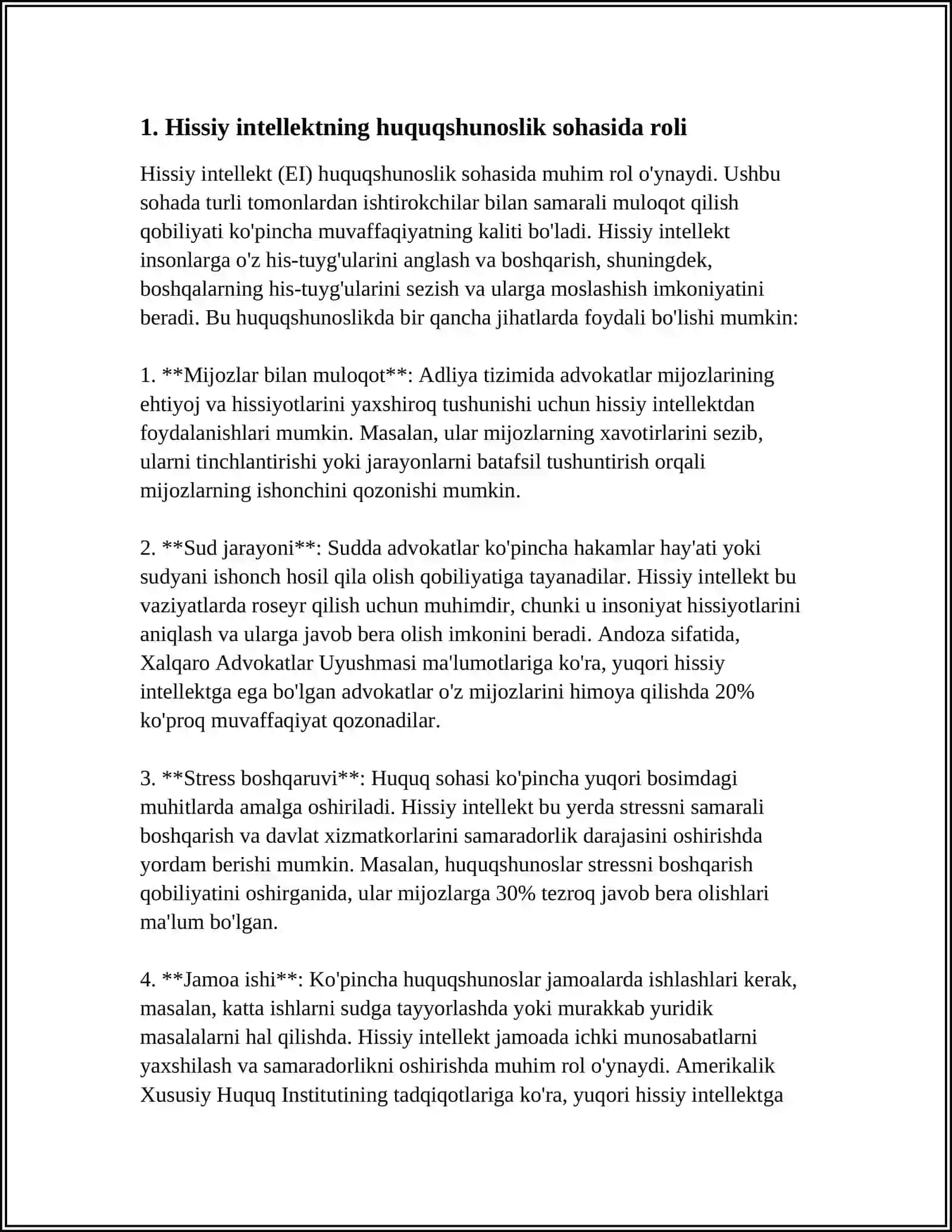 HUQUQ VA YURIST SHAKLLANISHIDA HISSIY INTELLEKT 3