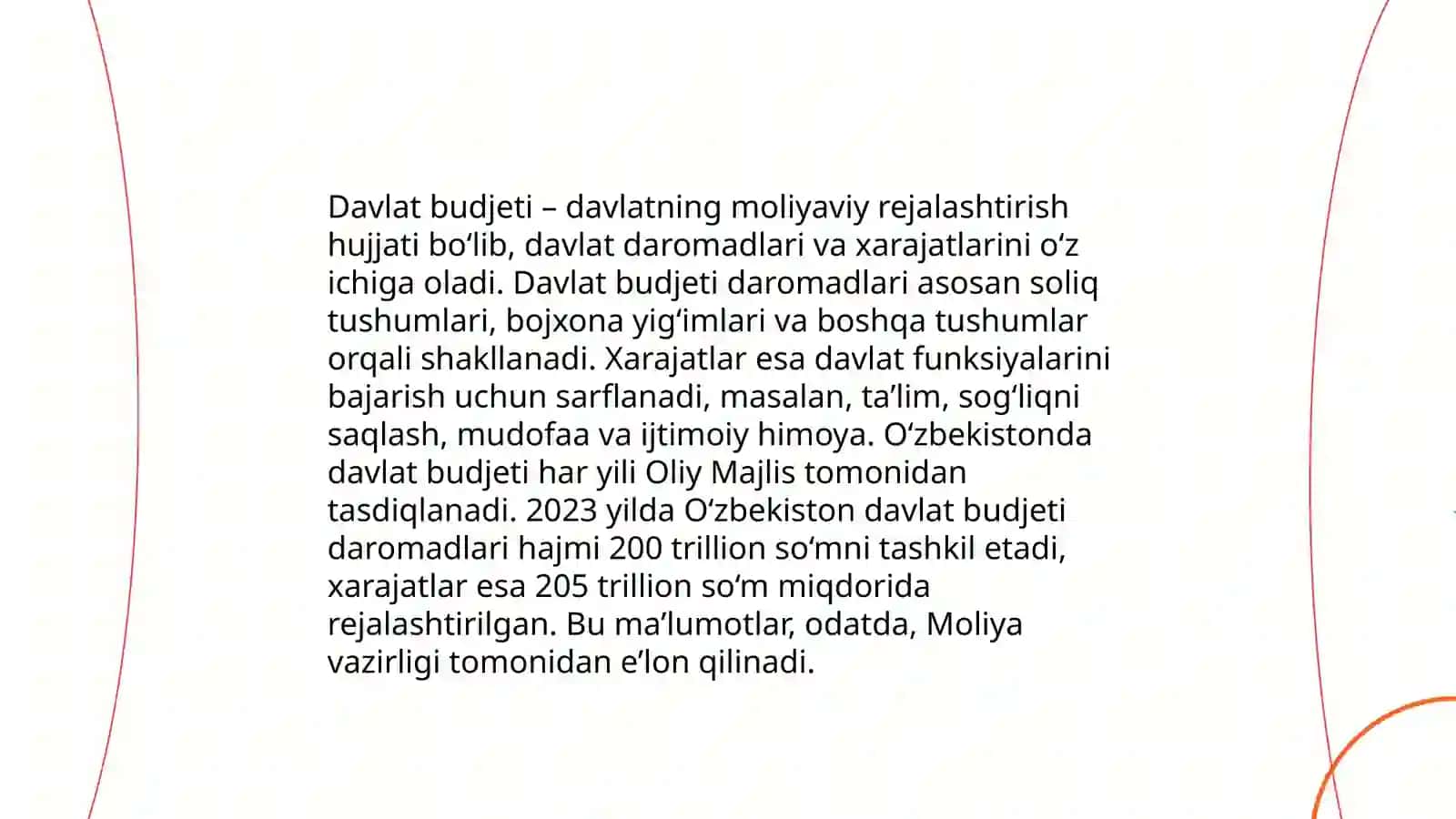 Davlat budjeti gazna ijrosini tashkil etish 3