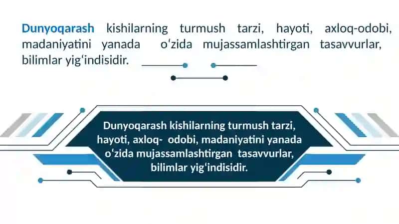OʻQUVCHILARNING ILMIY DUNYOQARASHINI SHAKLLANTIRISH 3