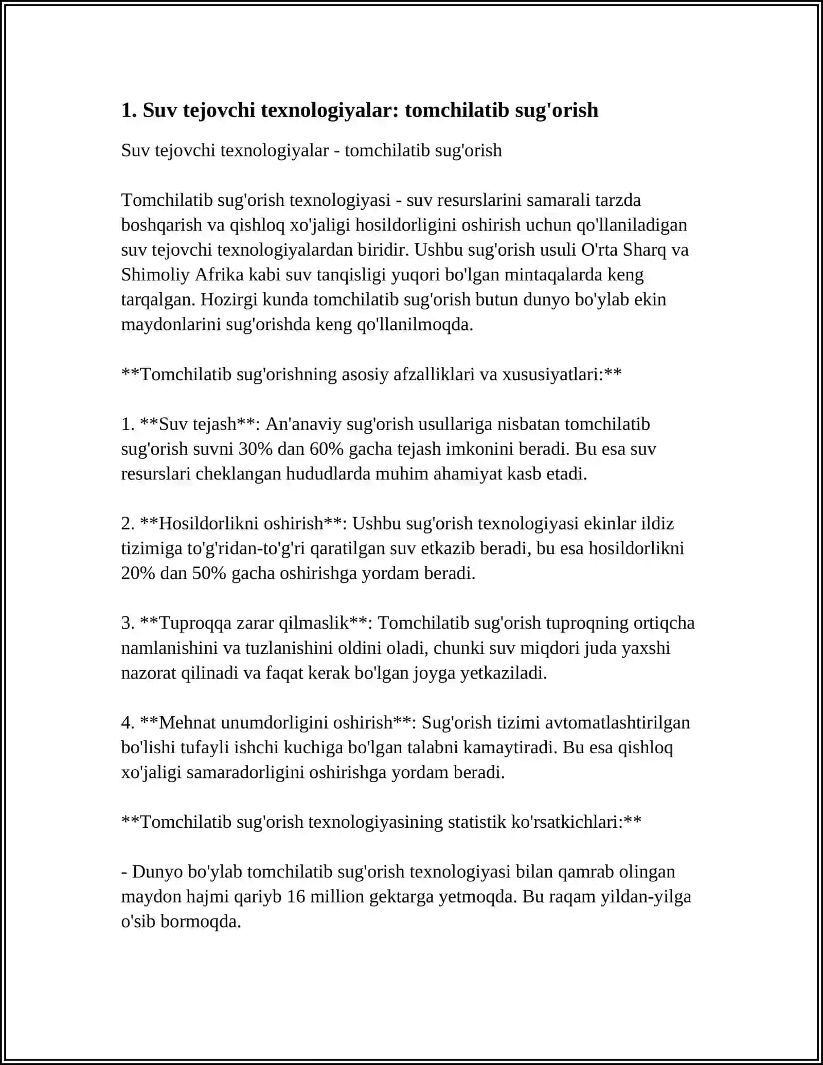 SUWGARNWDAGI RESURS TEJEWSHI INNOVACION TEXNOLOGIYALAR 3