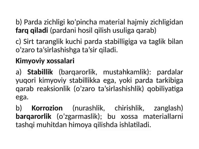 YO’F ASOSLARI FANIDAN 15-MA’RUZA 3