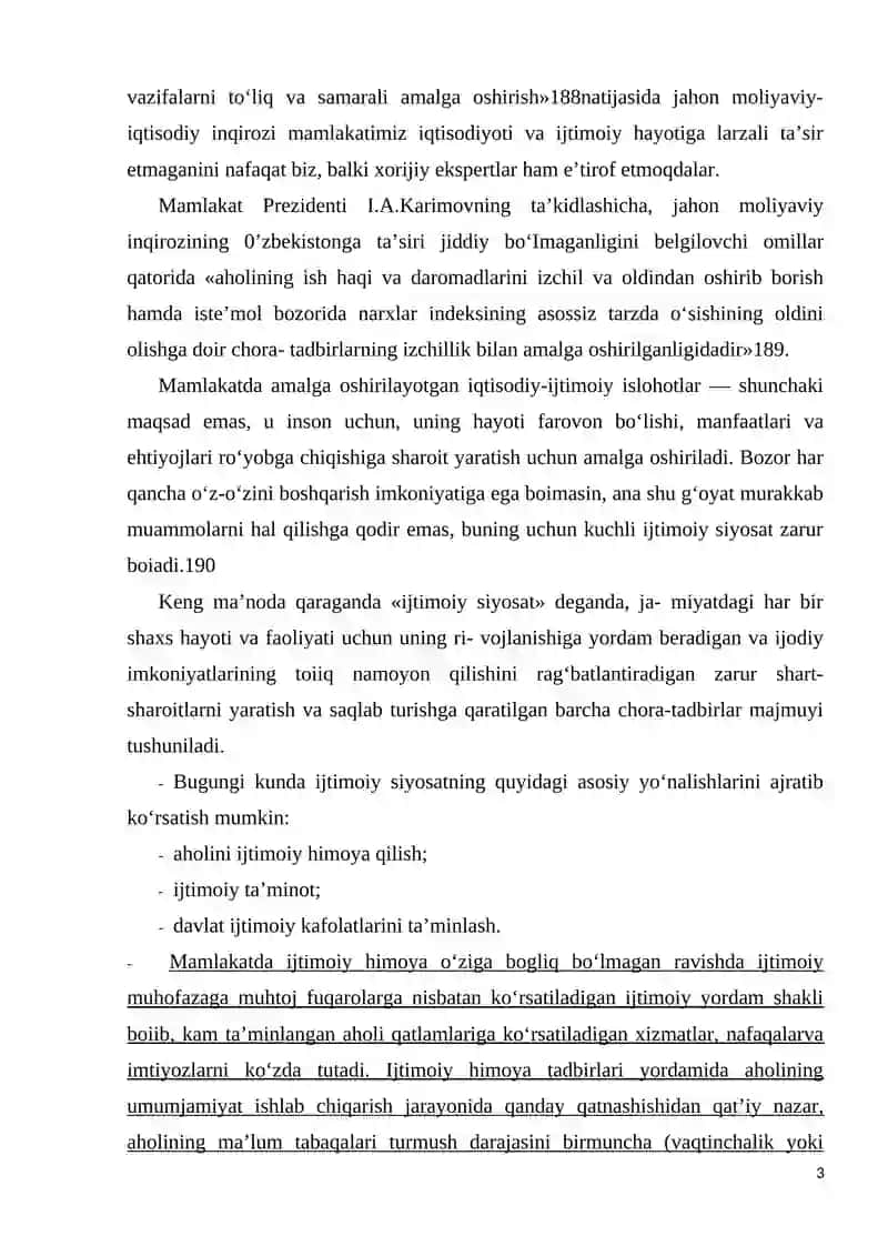 Mustaqillikning dastlabki yillarida ijtimoiy siyosat 3