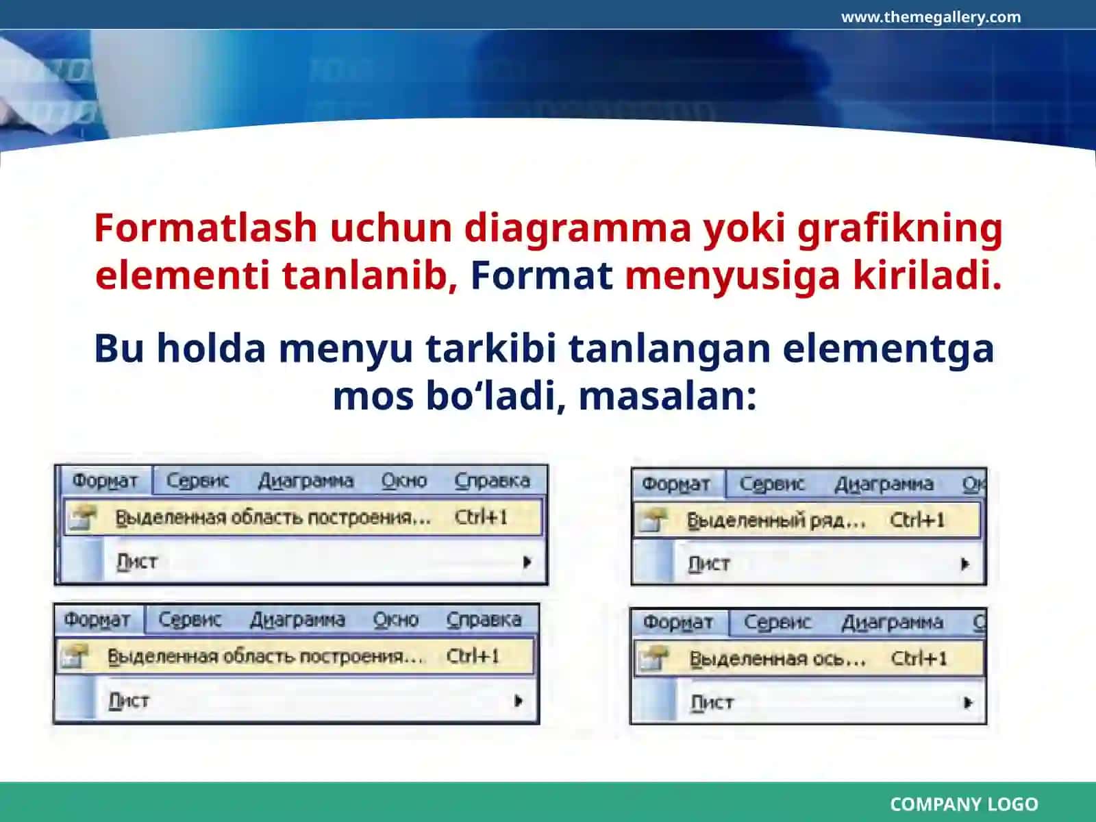 8-sinf Informatika Diagramma va grafiklarni tahrirlash dars ishlanma 3