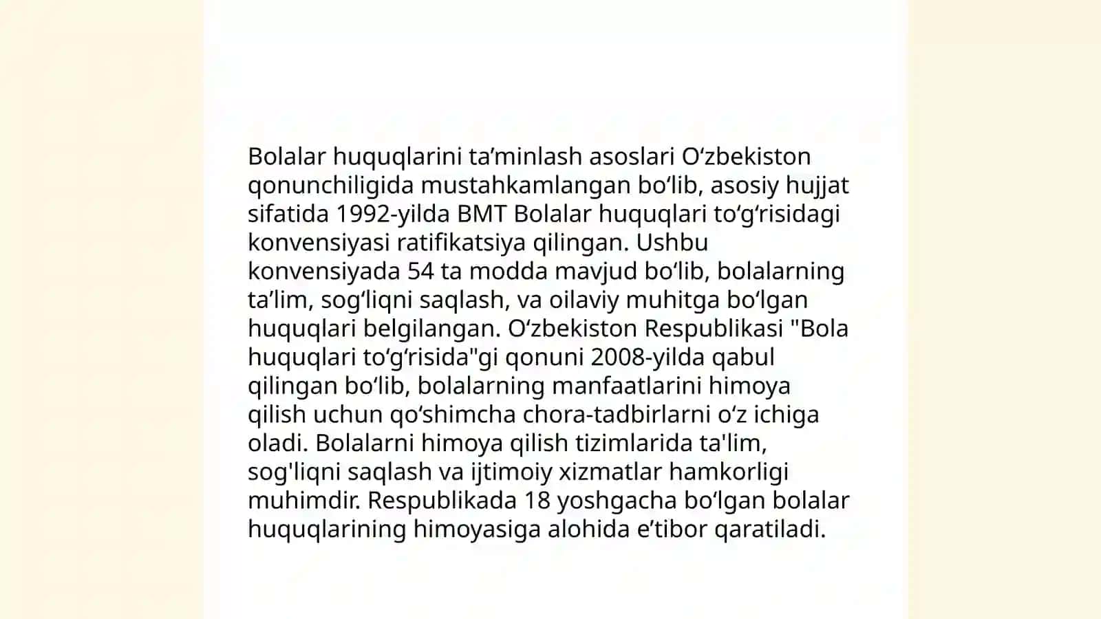 Bolalar huquqlari toʻgʻrisida deklaratsiya 3