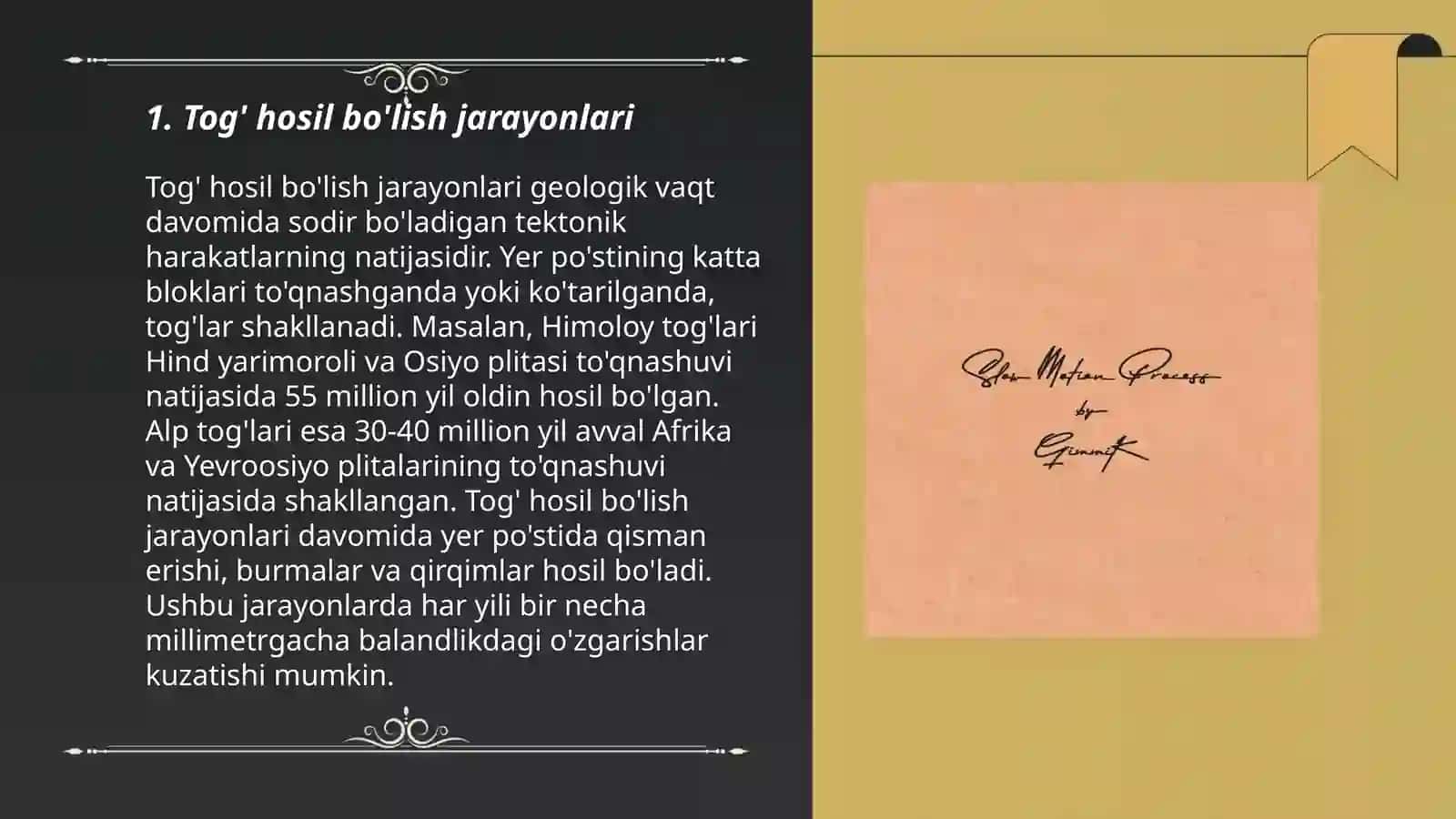 Relyef hosil qiluvchi jarayonlar 3