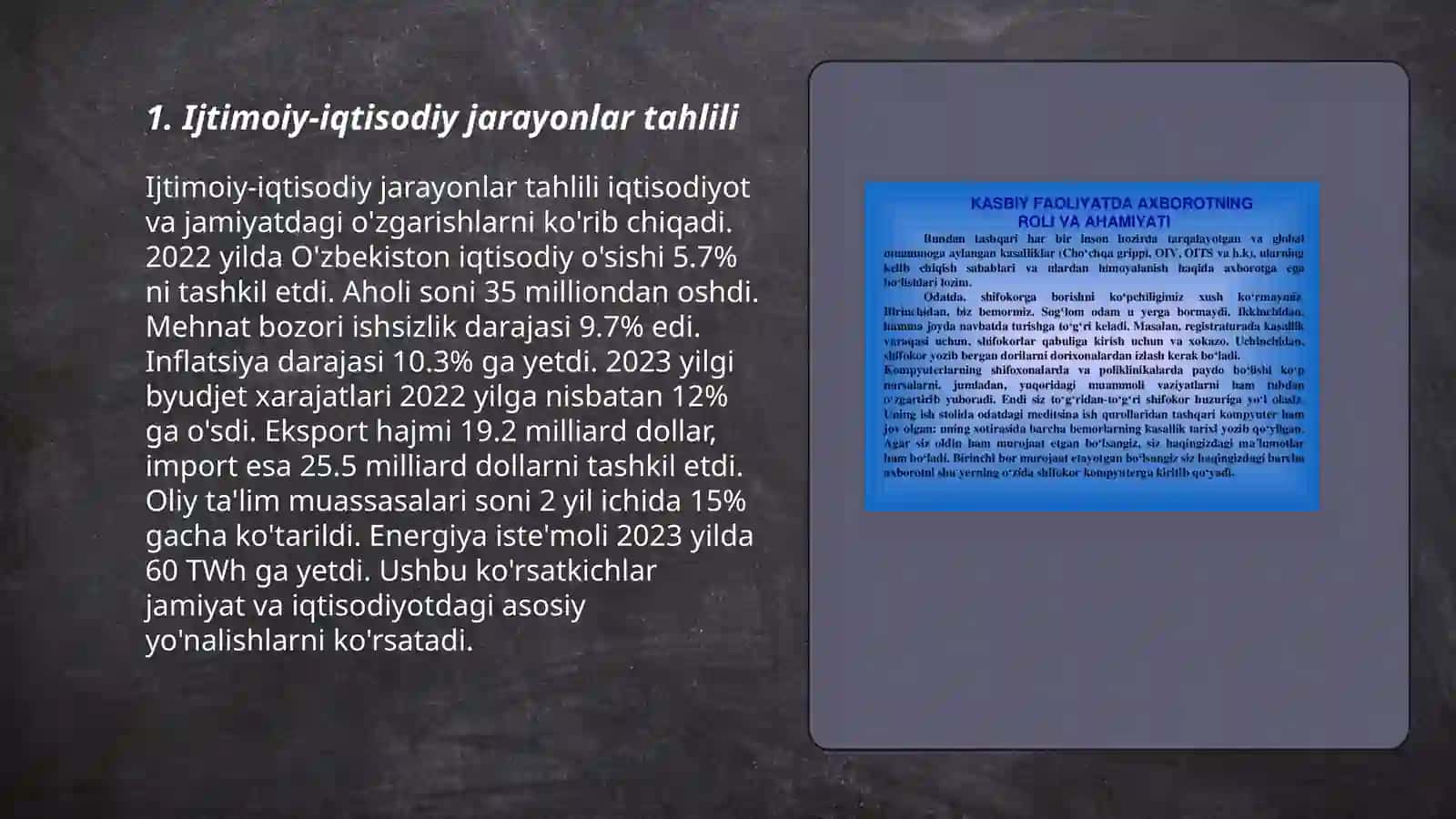 Ijtimoiy iqtisodiy jarayonlar oʻrtasida bogʻlanishlarni oʻrganishda chiziqsiz funksiyalar bilan foydalanisha 3