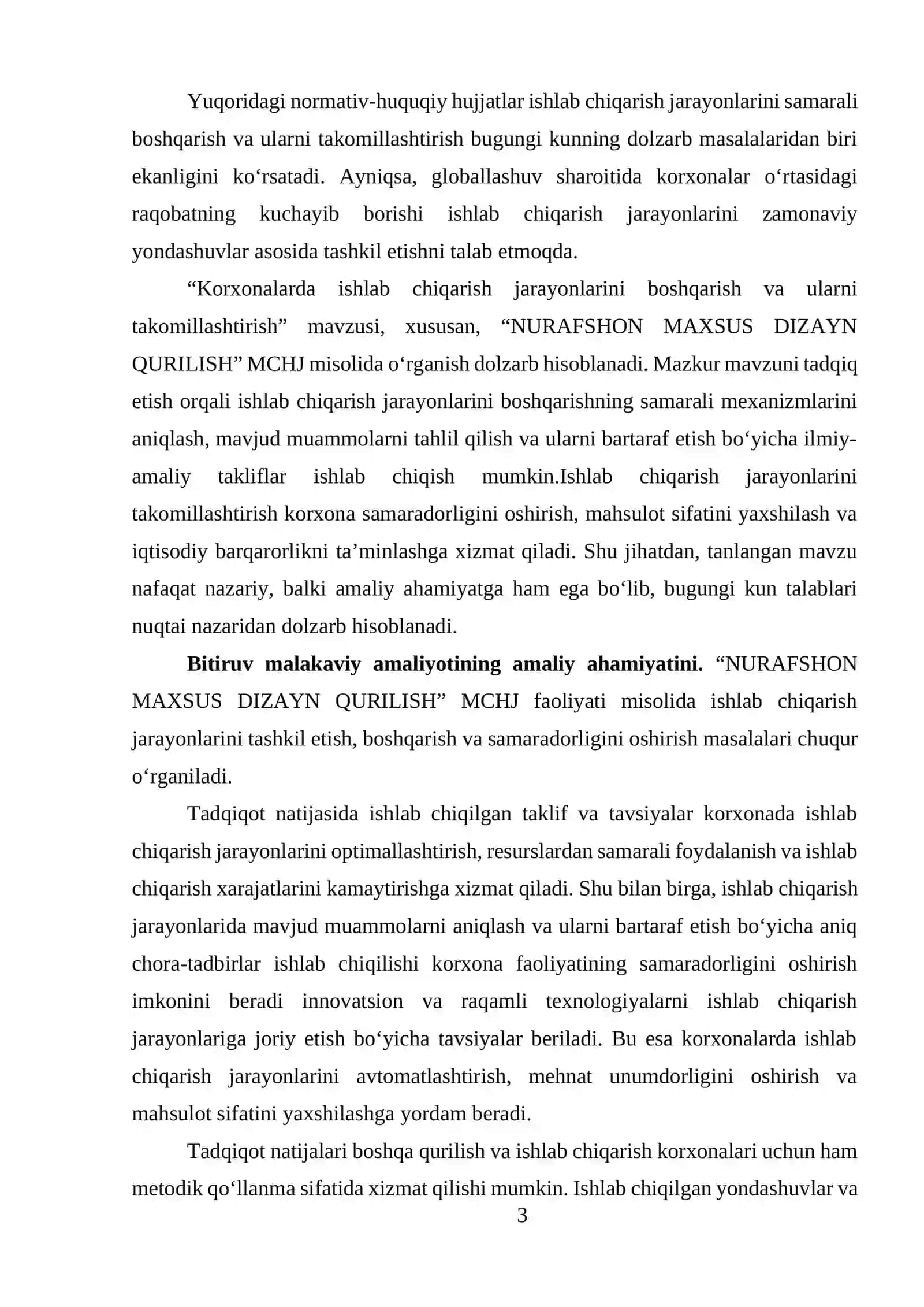 NURAFSHON MAXSUS DIZAYIN QURILISH 3