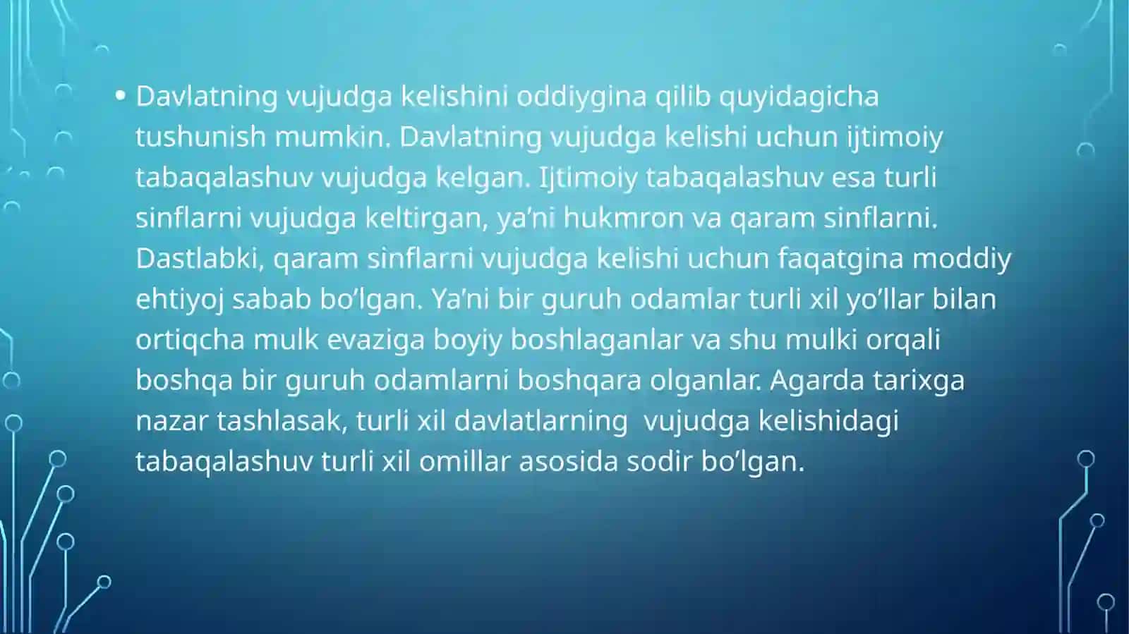 Davlat huquqning vujudga kelishi 3