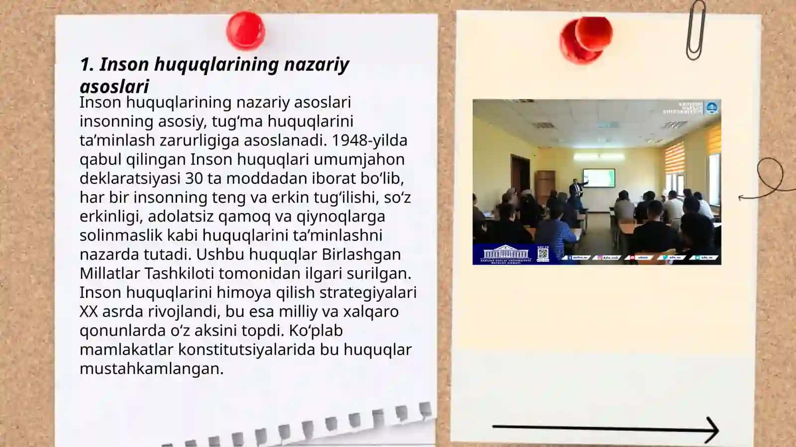 Yangi õzbekistonda inson huquqlari va erkinliklarining yaratilishi 3