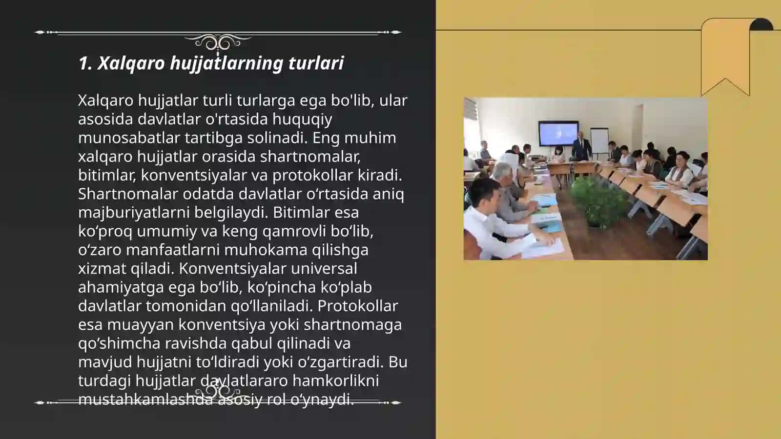 Xalqaro hujjat turlari va xususiyatlari 3
