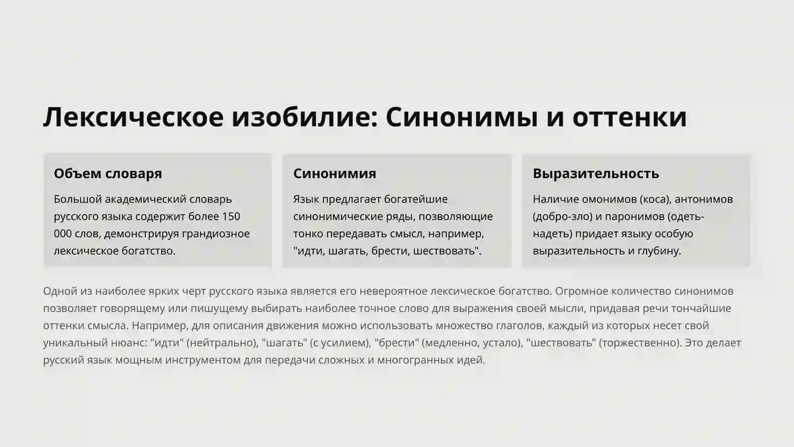 Русский язык: Мировой статус и богатство 3