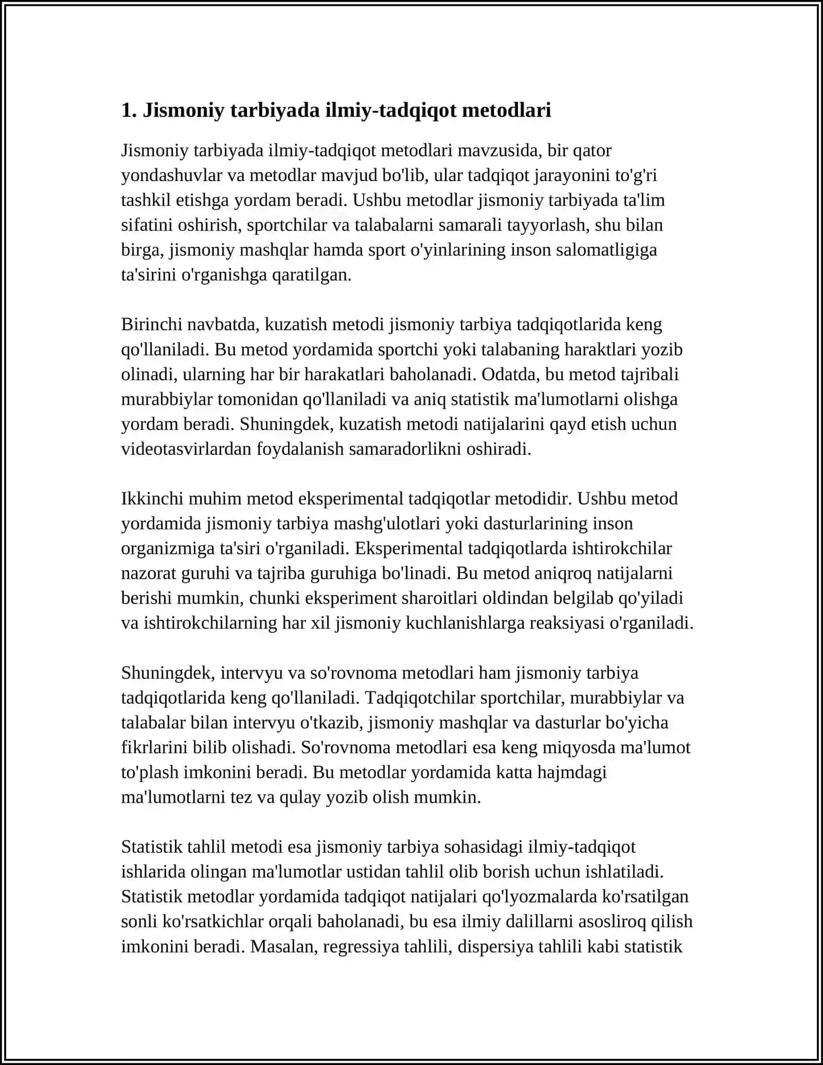 Jismoniy tarbiyada tadqiqot metodologiyasi 3