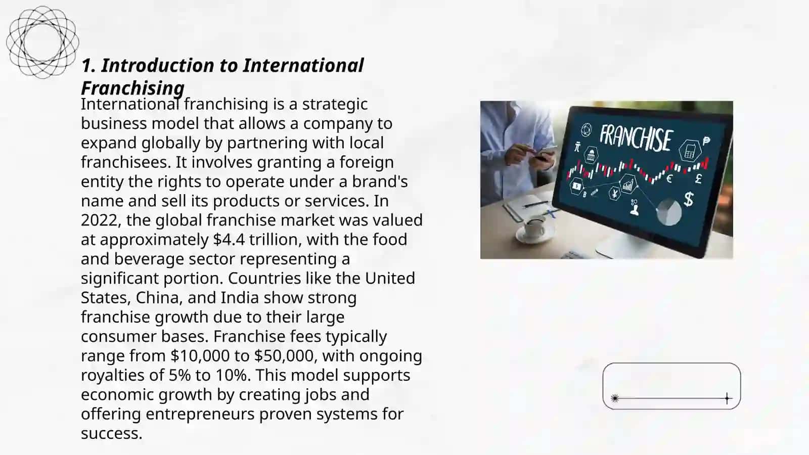 International franchising 3