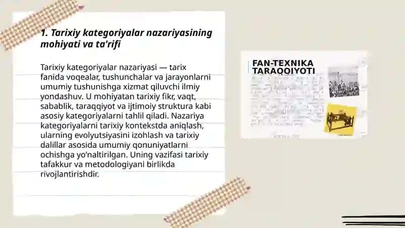 Tarixiy kategoriyalarni shakllanishi va taraqqiyoti 3