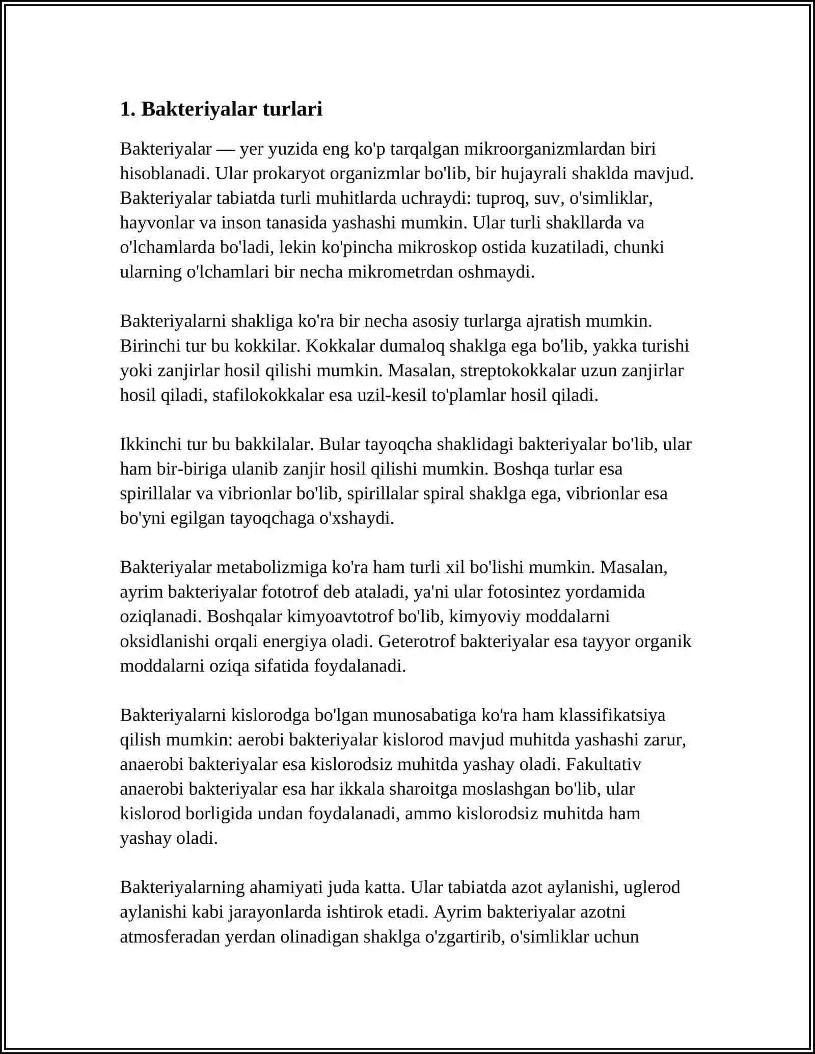 BAKTERIYALARNI BIRJI ANIQLASH 3