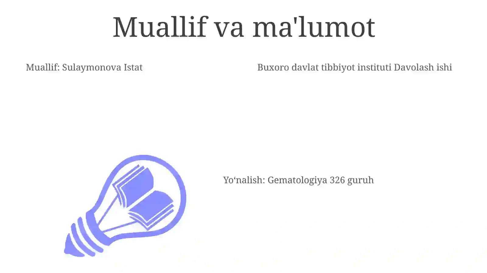 Simptomatik ertrositozlar. Simptomatik trombositopatiyalar, etiologiya, patogenez, kilinika, diagnostika, prinsiplari 3