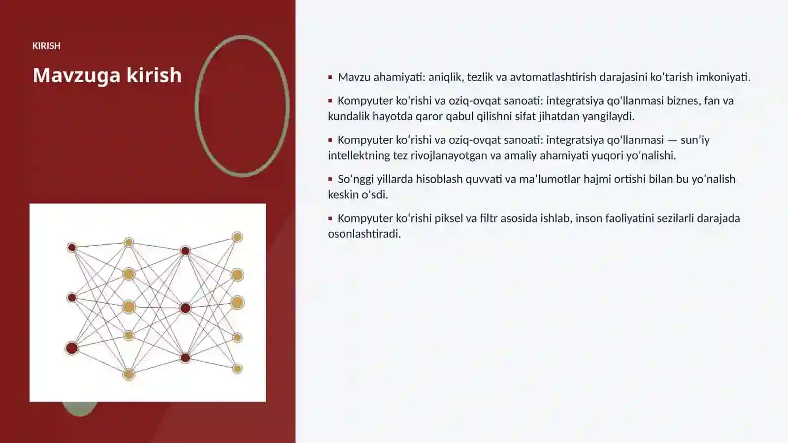 Kompyuter koʻrishi va oziq-ovqat sanoati: integratsiya qo'llanmasi 3