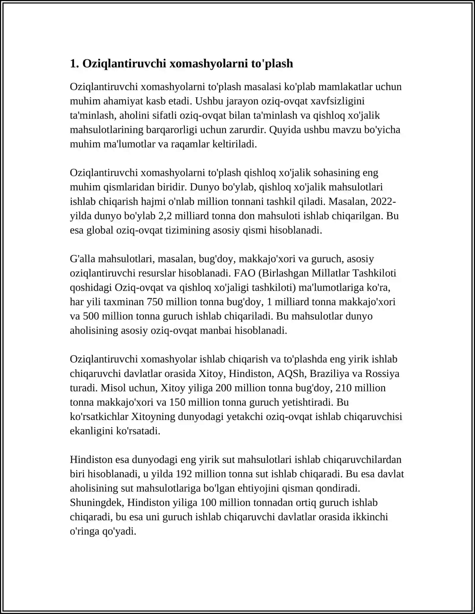 MOYLI MAXSULOTNI EKSTRAKSIYA JARAYONIGA TAYYORLASH 3