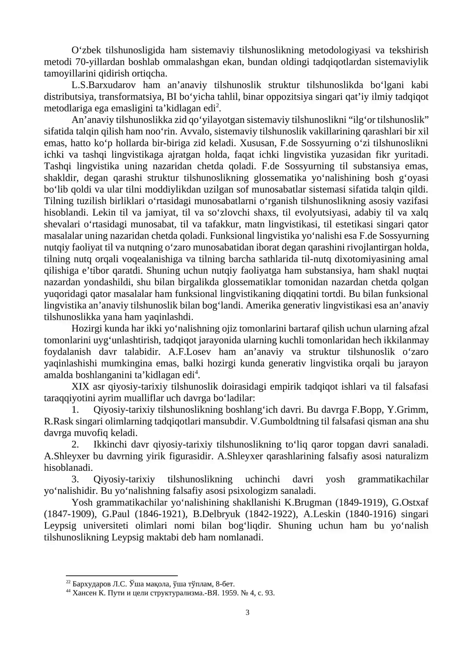 TILSHUNOSLIKDA ASOSIY PARDIGMALAR 3