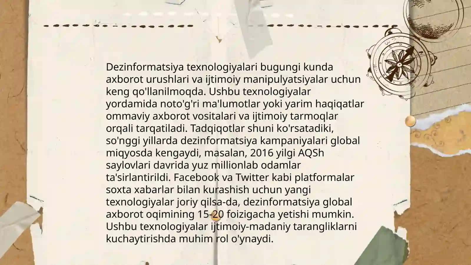 Kommunikativ ta'sirning xavfli texnologiyalari 3